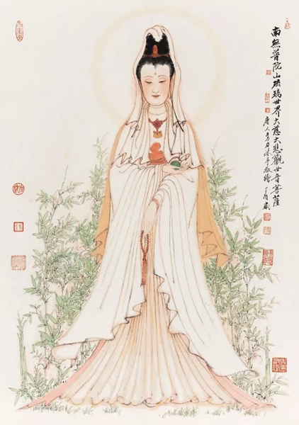 2617  唐勇力 观音