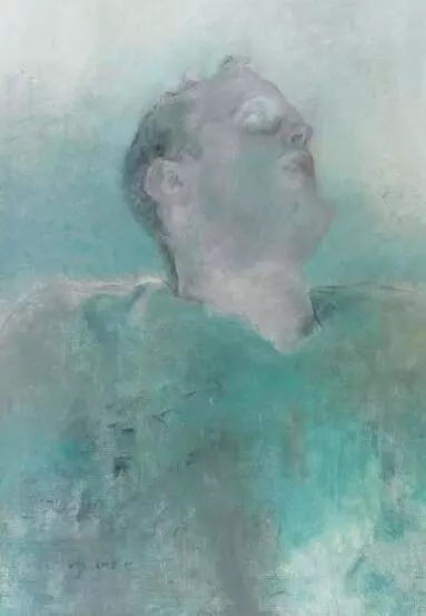 2008年作 托马斯NO.2 布面油画  110×75cm