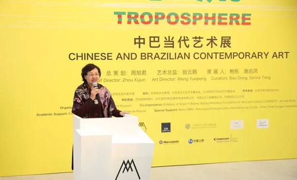 北京民生现代美术馆馆长周旭君开幕式致辞