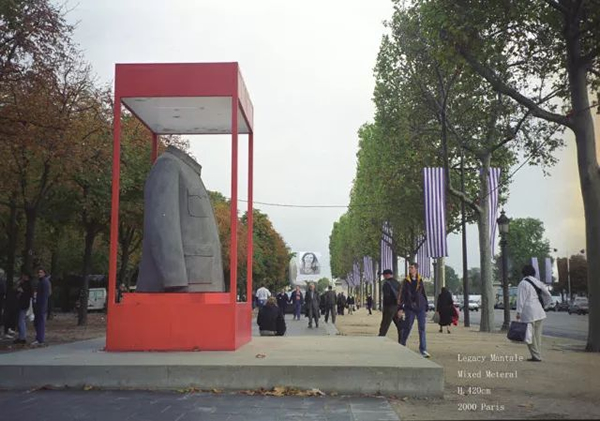 Legacy Mantle showing in Paris, 2000