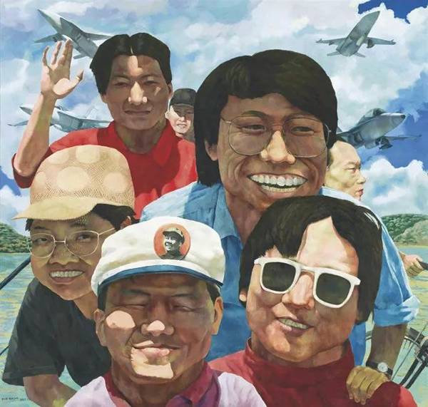 《画家和他的朋友们》1991年