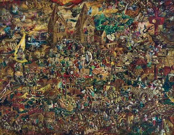 刘大鸿（b.1962）  惊蛰  1988年