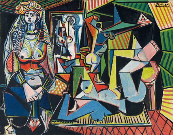 毕加索 Picasso - 《阿尔及尔的女人（O版）》（Les femmes d’Alger (Version “O”)）