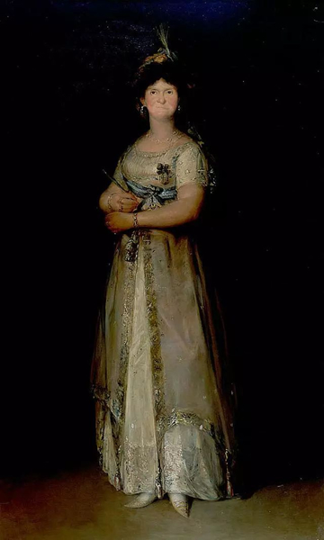 ˹ơ Francisco Goya - Mara Luisa de Parma in Court Dress