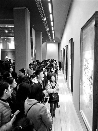 中国美术馆“美在新时代”一期展现场