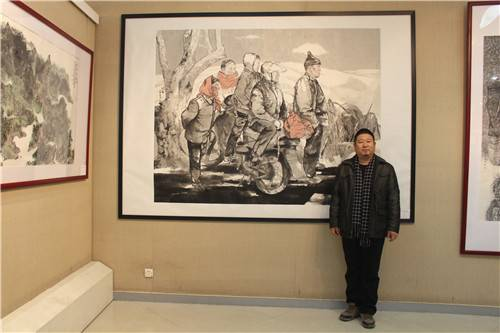 画展现场