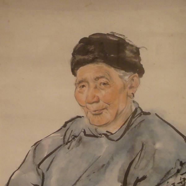 受到西方写实影响的浙派人物画