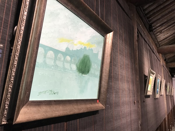 钟鸣油画