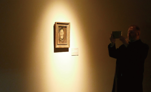 刘海粟美术馆莫伊谢延科作品展展览现场