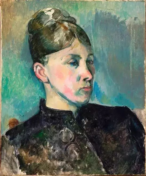 Madame Cézanne, 1885-6