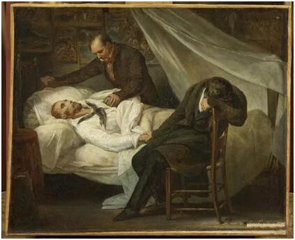 阿里·谢弗（Ary Scheffer），《席里柯之死》（La Mort de Géricault）