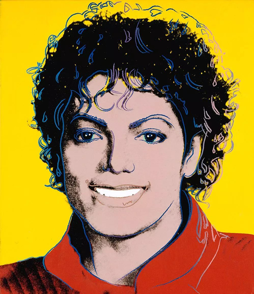 「Michael Jackson」，Andy Warhol，1984