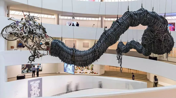 Installation view: Art and China after 1989: Theater of the World. Solomon R. Guggenheim Museum, New York, October 6, 2017–January 7,2018. Photo: David Heald