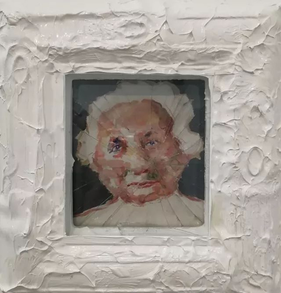 刘炜, 图像180系列作品, 10 x10cm