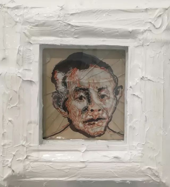 刘炜, 图像180系列作品, 10 x10cm