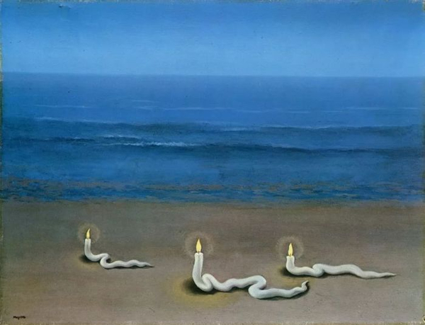 《冥想》Meditation，Rene Magritte，1936