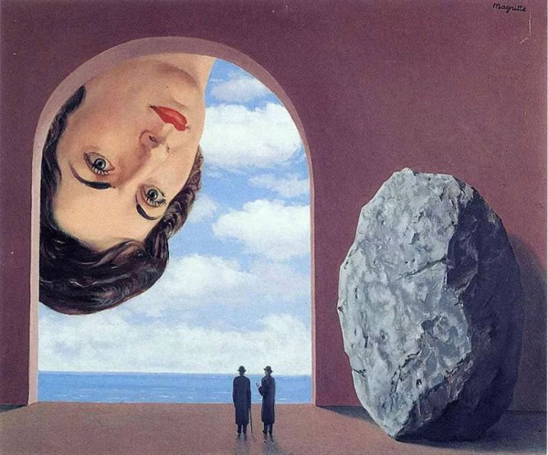《史蒂芬的肖像》Portrait of Stephy Langui, René Magritte，1961