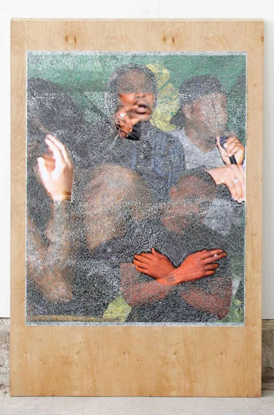  Wilmer Wilson IV，ELEVEN，2017，图片版权归艺术家和其画廊