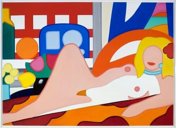 Tom Wesselman, Sunset Nude With Wesselman Still Life, 2004