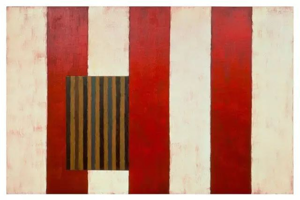 《微暗的火》 亚麻布面油画 243.8 x 372.1 cm 1988年