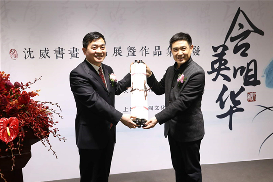 捐赠作品现场