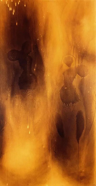 Peinture de feu sans titre (F 80), 1961