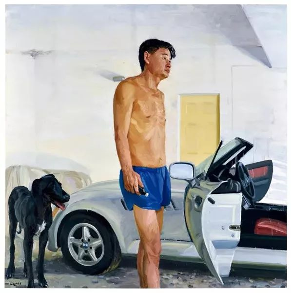 刘小东《车》