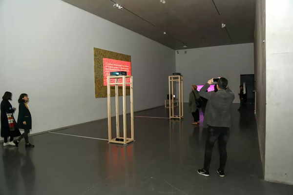 展览现场：早朝日记区