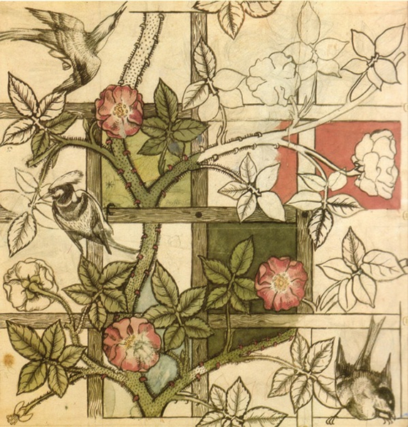“花棚” 1862年