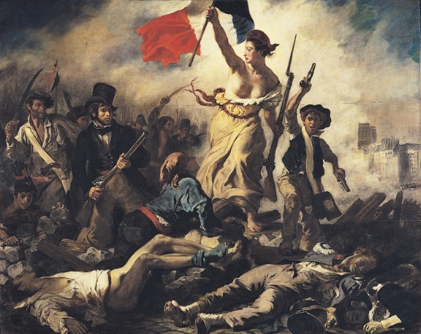 《自由引导人民》（La Liberté guidant le peuple），创作于1830年