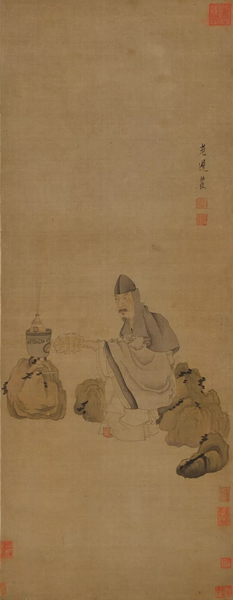 陈洪绶, 炼丹图