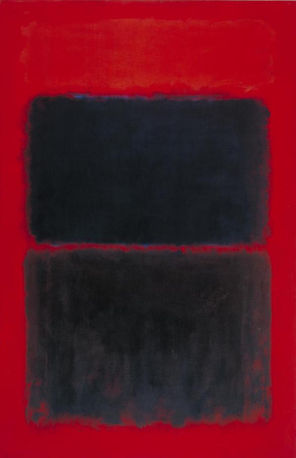 Light Red Over Black，马克·罗斯科，1957年