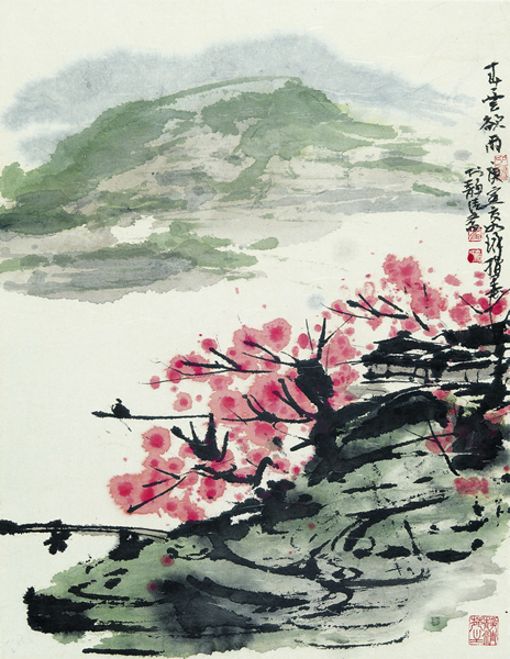 春云欲雨 2010年   47×37cm