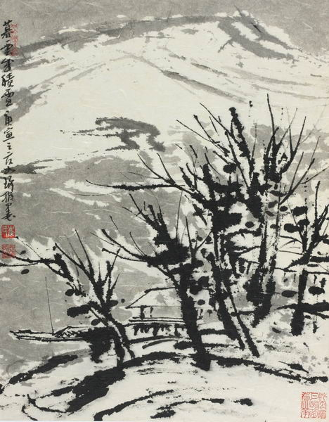 暮云成积雪 2010年  47×37cm