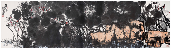 听声 2013年 143×524cm