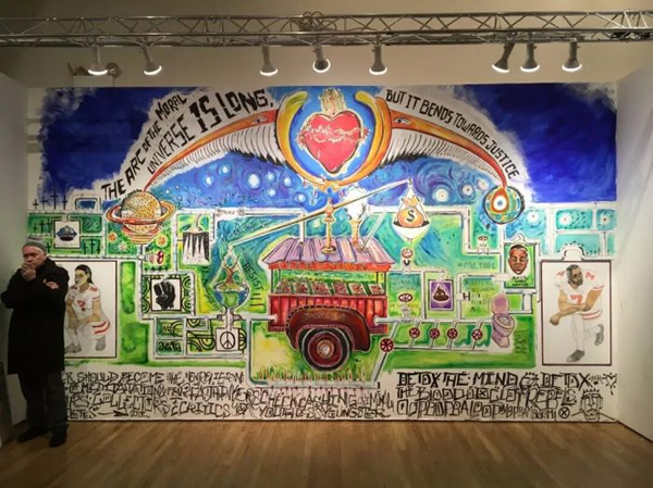 2018“纽约素人艺博会”展览现场