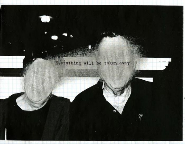 Adrian Piper. Everything #2.8. 2003. Photocopied photograph on graph paper, sanded with sandpaper, overprinted with inkjet text, 8.5″ x 11″ (21.6 x 27.9 cm). Private Collection.© Adrian Piper Research Archive Foundation Berlin
