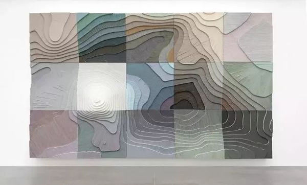 李松松 《北海》，360x600x66cm，木板丙烯，2016