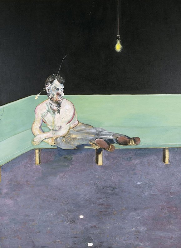 培根作品《弗洛伊德研究》 图片来源：The Estate of Francis Bacon