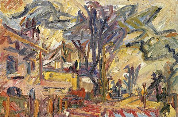 弗兰克·奥尔巴赫作品《园村东》（Park Village East，2006） 