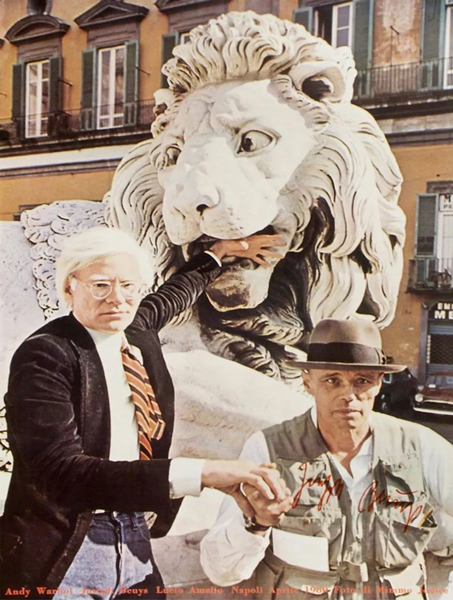 安迪·沃霍尔和约瑟夫·博伊斯 Andy Warhol and Joseph Beuys 1980