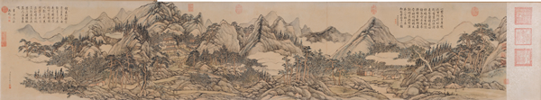 张宗苍（1686-1756）云栖山寺图