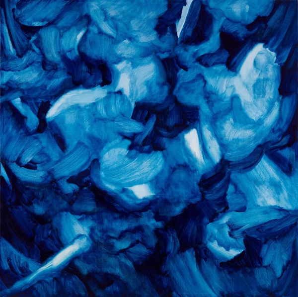 赵赵 天空 布面油画 200x200cm 2017