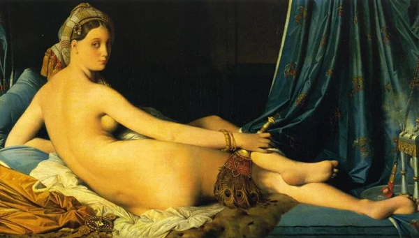 La Grande Odalisque，Ingres，1814