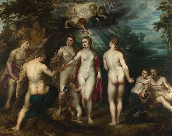 The Judgement of Paris，Rubens，1597-1600