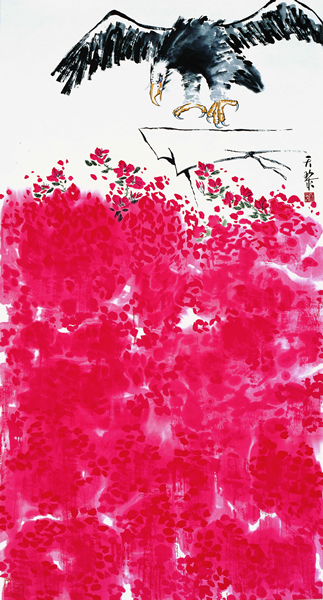 周天黎 《创世的梦幻》180cm  x  95cm  2008年
