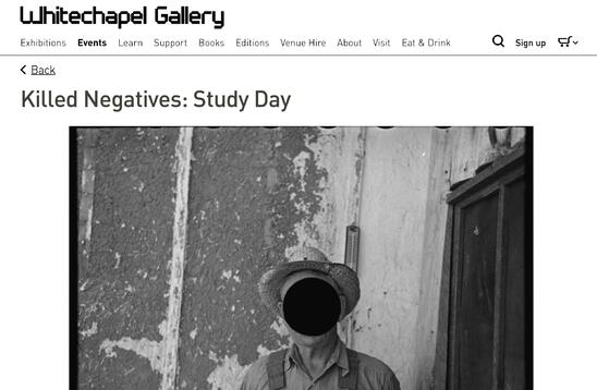 截图来自：whitechapelgallery.org