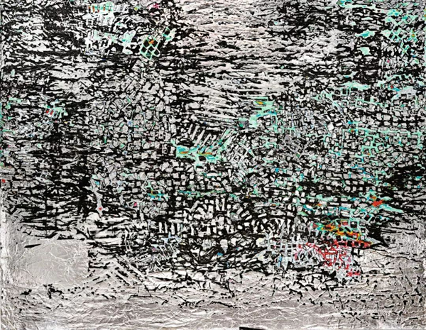马克·布拉福德（Mark Bradford）《看得见的巨人》