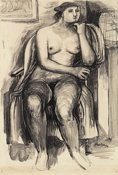 ? The Henry Moore Foundation. AllRights Reserved, DACS 2018 / www.henry-moore.org亨利?摩尔（1898-1986）