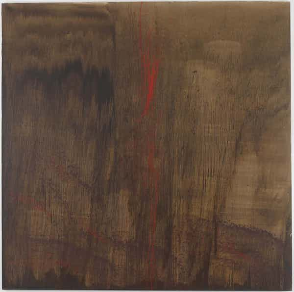 《September North China Sea （九月的北海）》，Pat Steir，（1994-95)